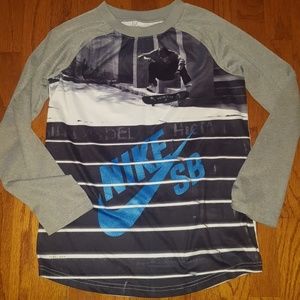Boys long sleeve dri-fit